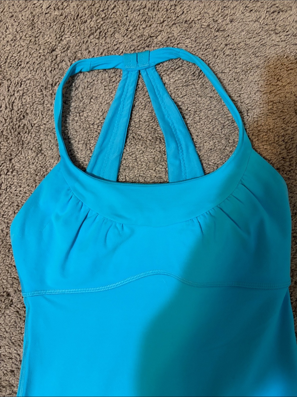 lululemon athletica Turquoise Racerback Tank - Picture 5 of 5